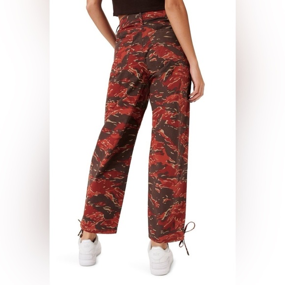 Good American UNISEX Cargo Uniform Pants in Desert Camo0001 size 18 - Picture 6 of 14